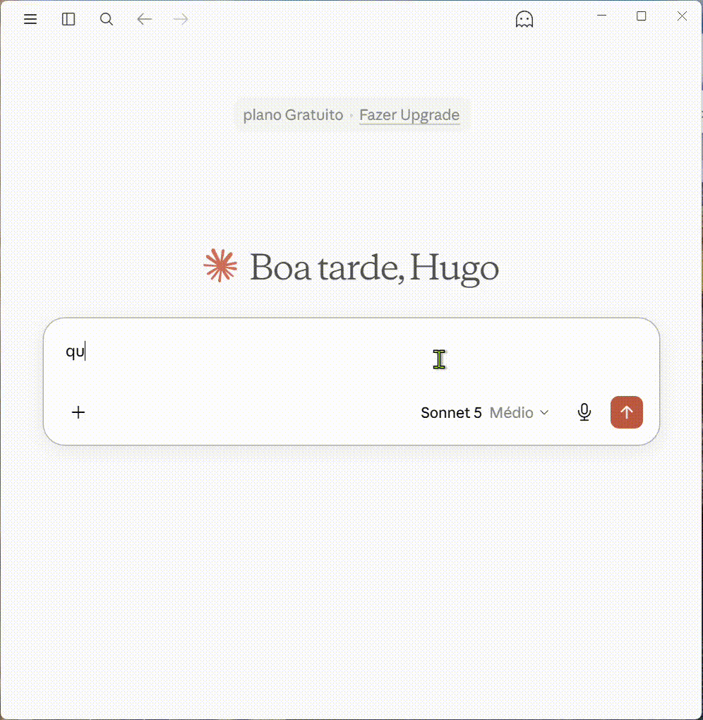 Pesquisa de cliente do Libax dentro de uma conversa de IA